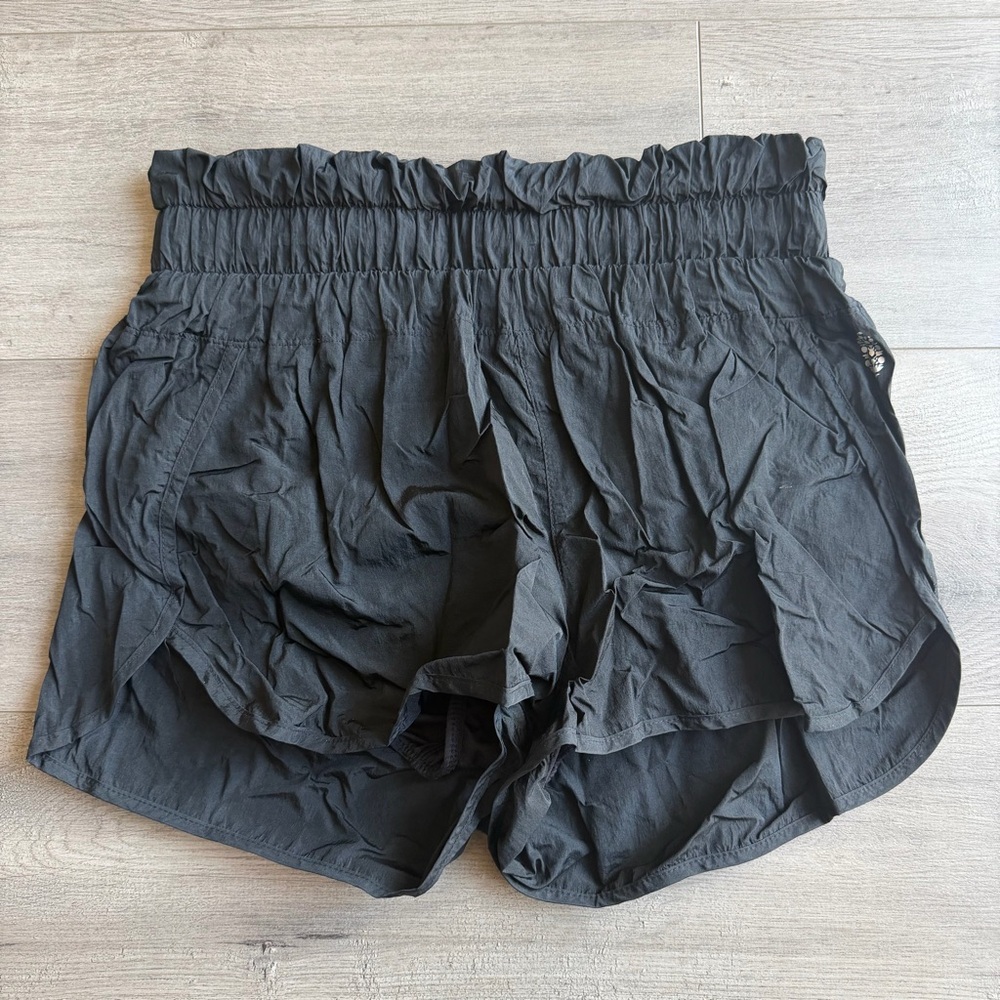 Free People Movement The Way Home Run Shorts - size large - black
